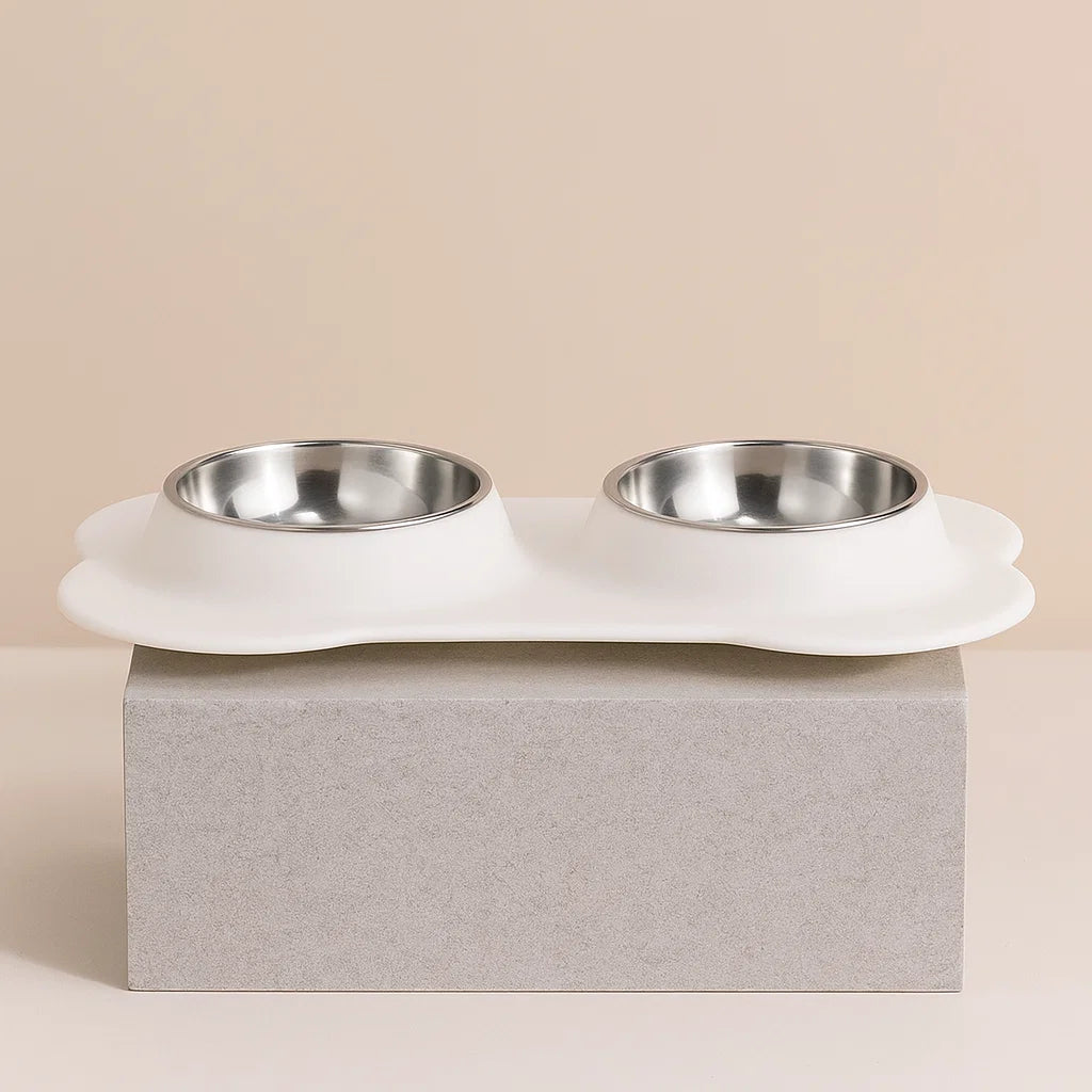 Silicone Stainless Pet Bowl