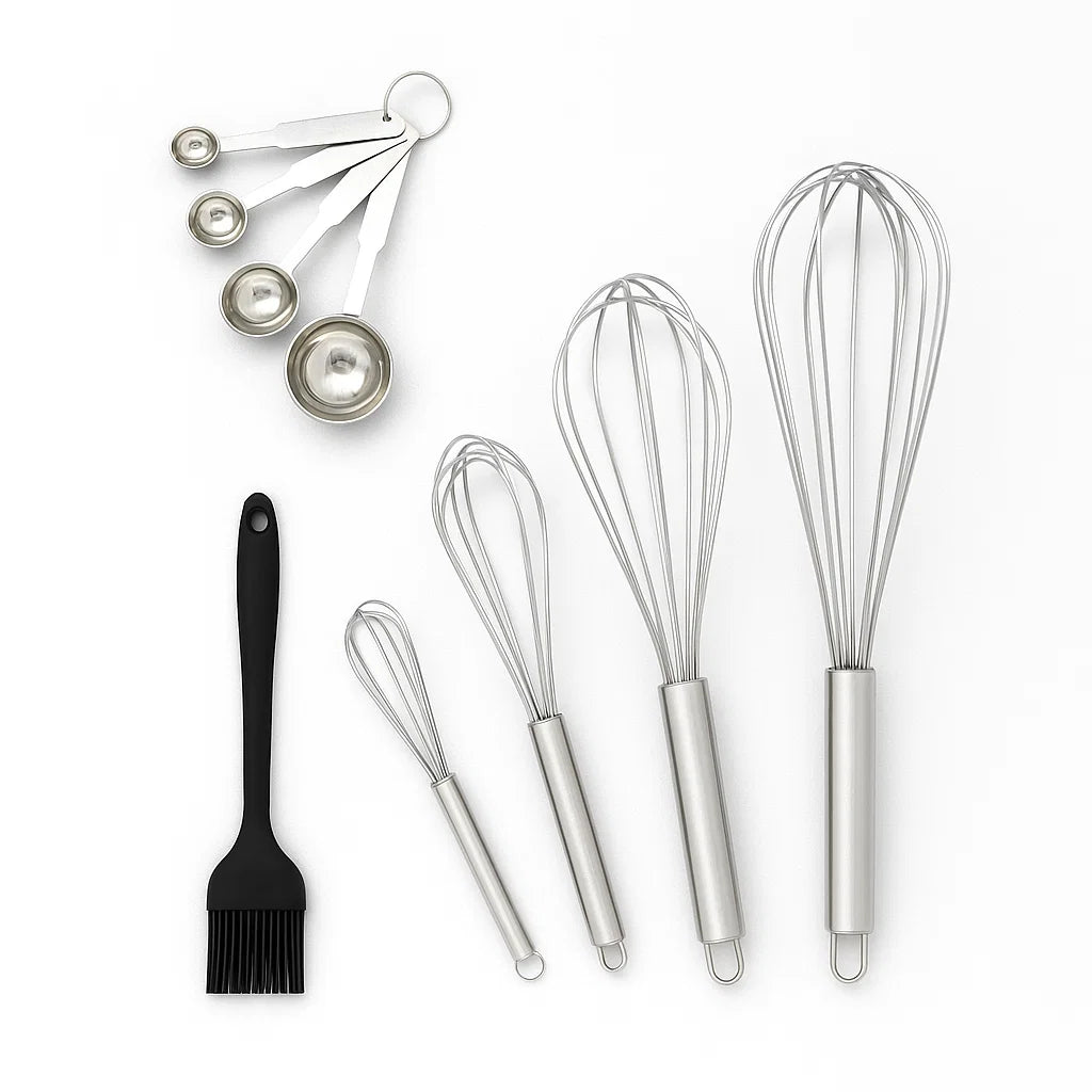 6-Piece Stainless Steel Baking Set