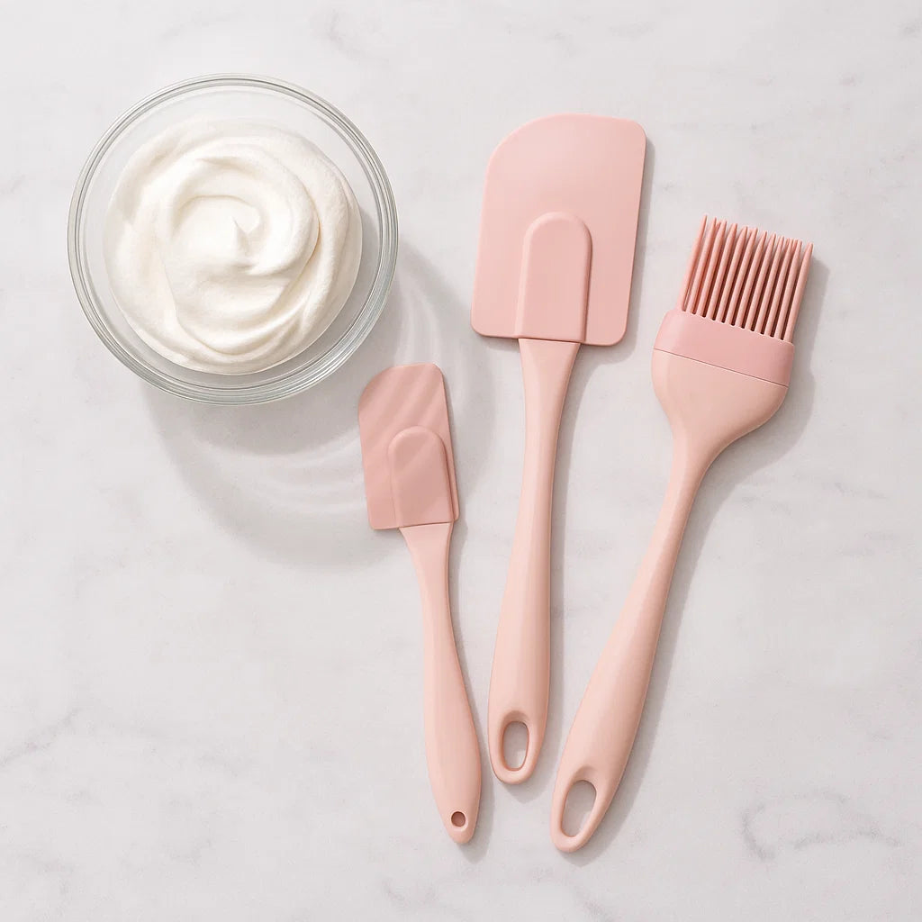 Silicone Scraper Three-Piece Set