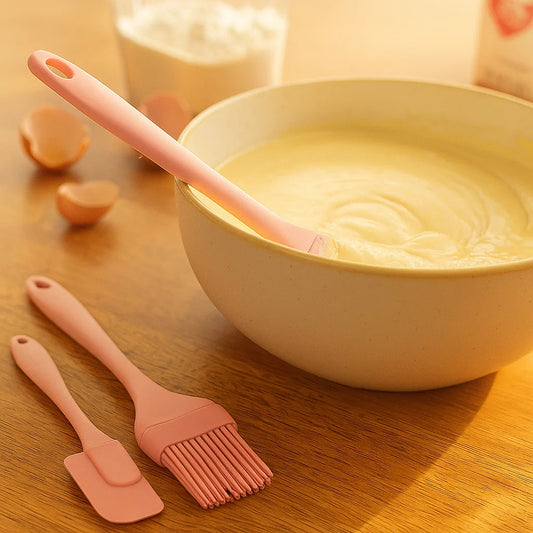 Silicone Scraper Three-Piece Set