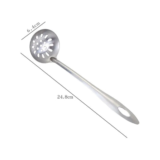 Hanging Stainless Steel Soup Spoon with Colander Handle